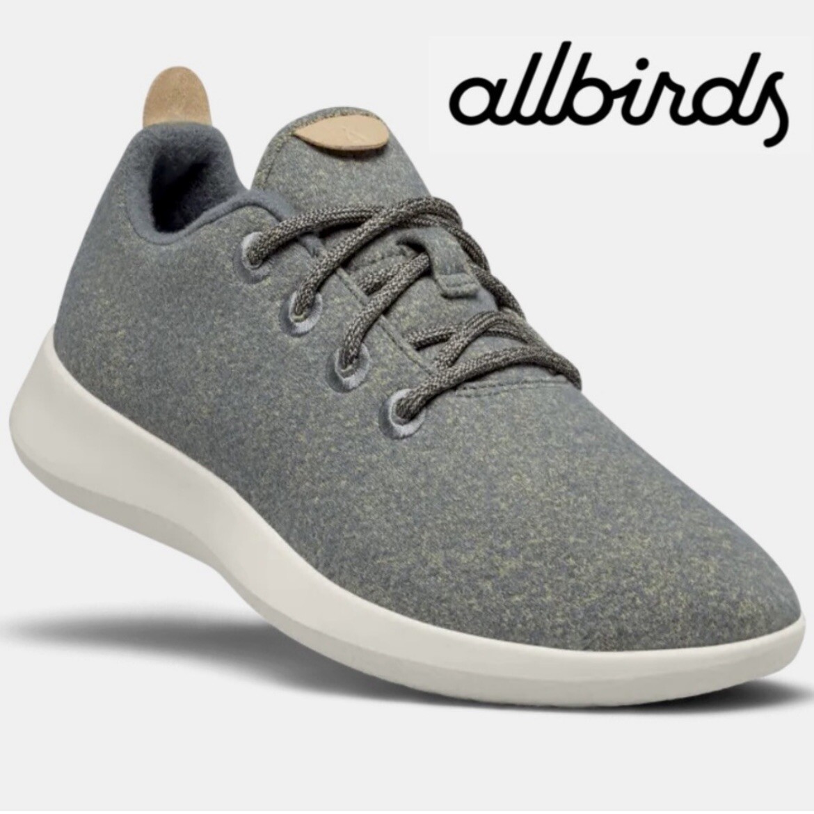 ALLBIRDS merino wool gray classic runner sneakers women Size 11 Comfortable Cozy