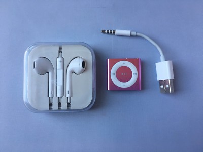 Apple iPod shuffle 4th Gen Light Pink (2GB) mint 885909611768| eBay
