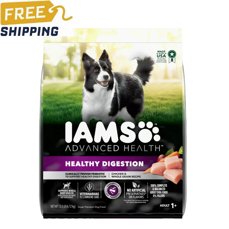 13.5 lb bag IAMS ADVANCED HEALTH Healthy Digestion Chicken