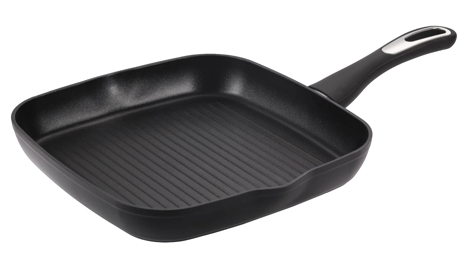 Forged Aluminium Grill Pan Non-Stick Griddle Pans Induction Large Frying Skillet