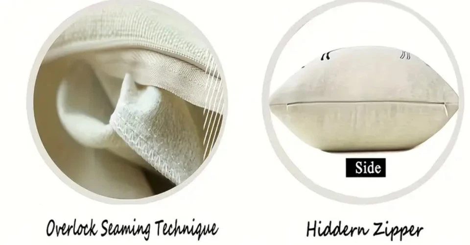 Mid Century Atomic Era INDOOR/OUTDOOR Pillow Covers Set Of 2 18x18" Linen Blend - Image 4 of 4