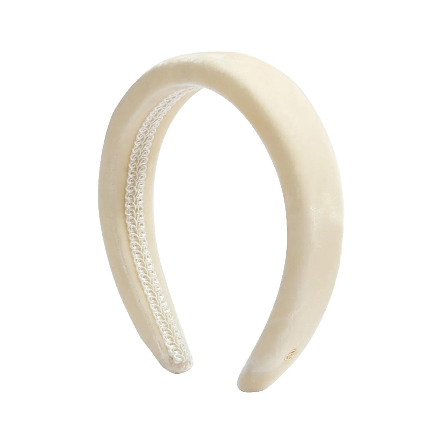 White Velvet Headband Hair Accessories for Women