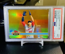 1991 Juan Soto /25 Stadium Club Chrome Orange Refractor PSA 9 Image Variation