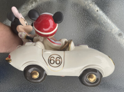 Vintage Disney Lenox Winners Circle figure Mickey Mouse Minnie
