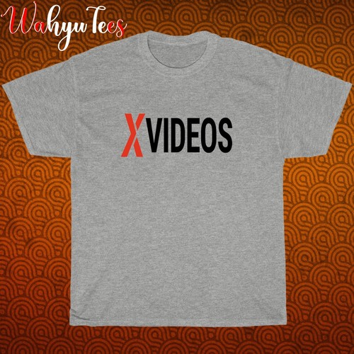 Neu XVIDEOS Logo schwarz/grau/marine/weiß Gr. S-5XL Unisex T-Shirt - Bild 3 von 11