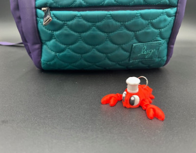 3D Printed Flexi Lobster Chef Backpack Buddy Keychain