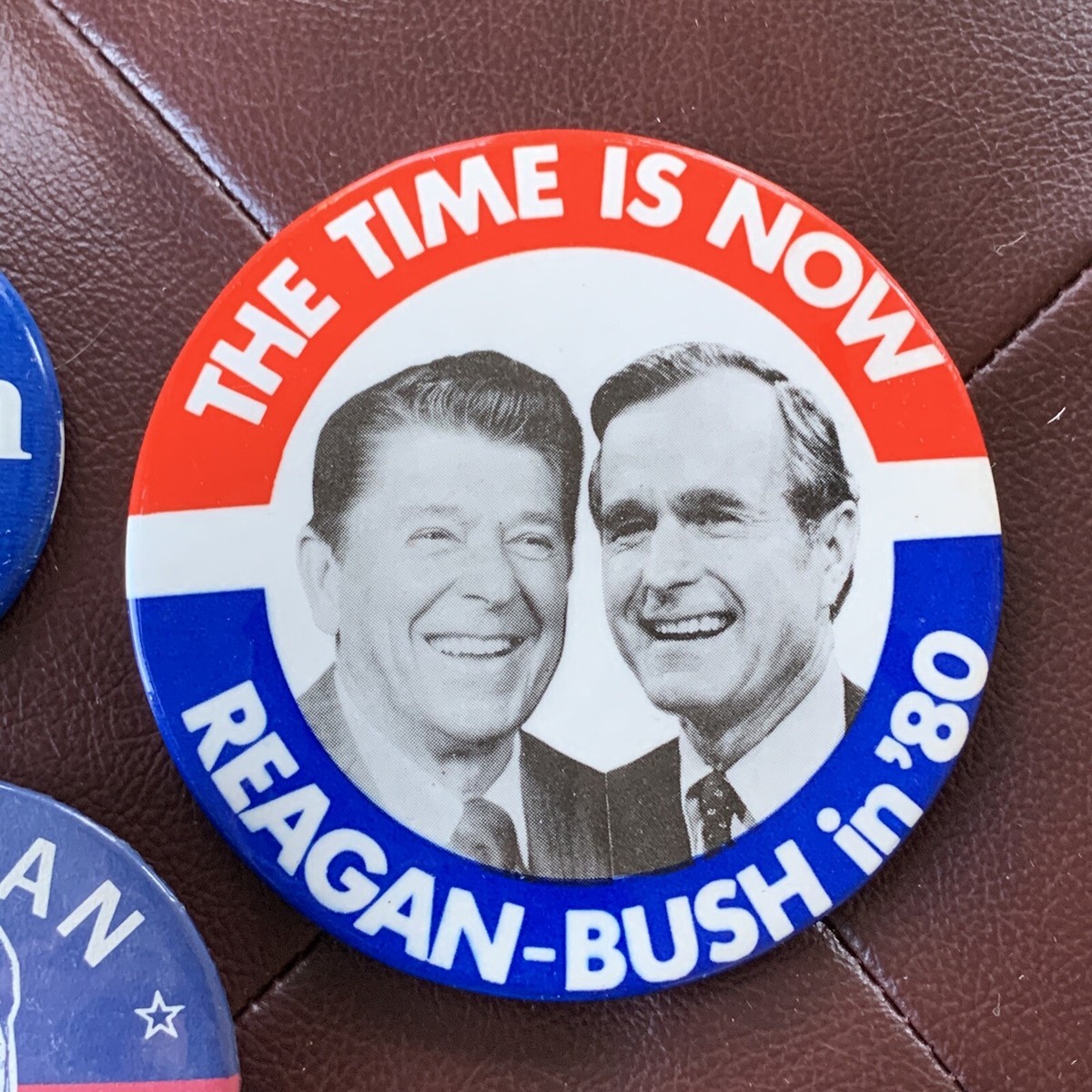 ©︎ 1980 VINTAGE REAGAN FOR PRESIDENT NOW！ Ronald Reagan 1980 Presidential Campaign Print. Art Prints