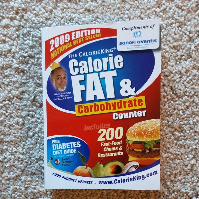 The CalorieKing Calorie, Fat and Carbohydrate Counter 2009 by Allan