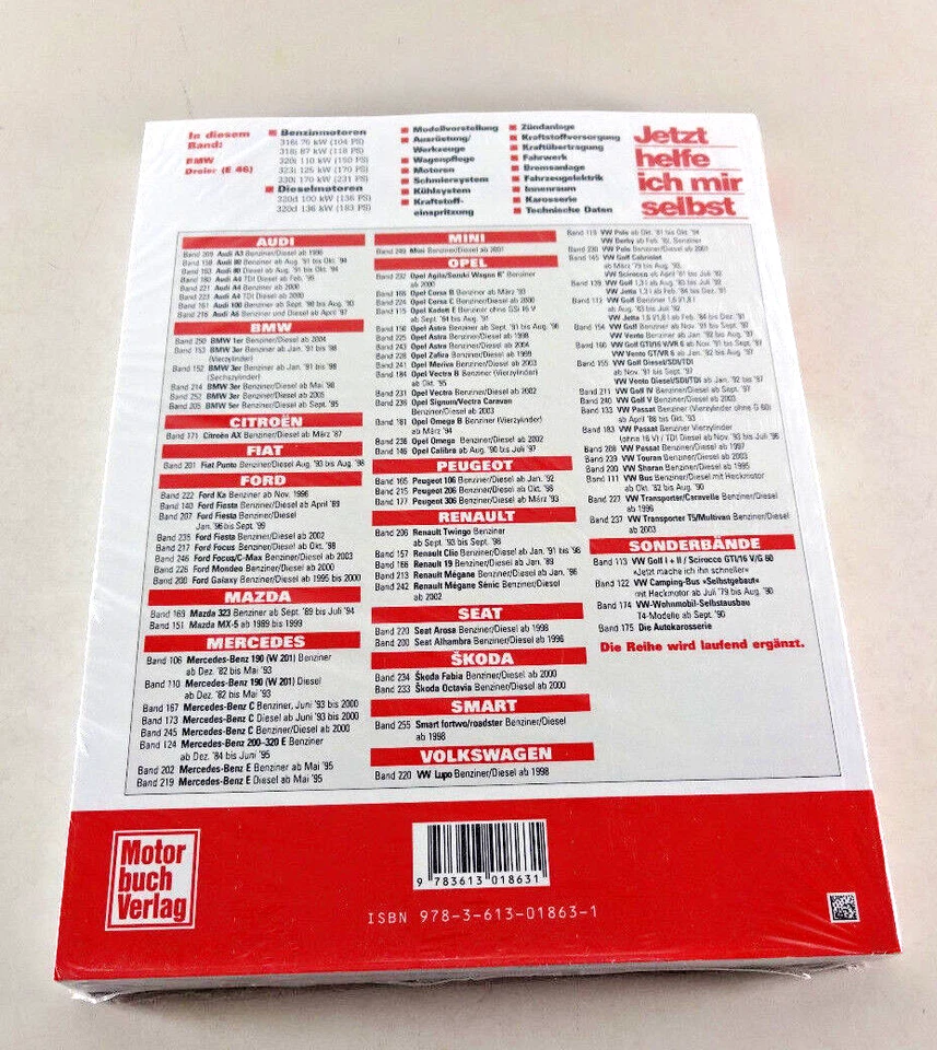 Manuale Riparazione BMW 316i, 318i, 320i, 323i, 330i, 320d, 330d - E46 - Da 1998 - Immagine 2 di 2