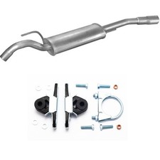 Auspuff Endschalldämpfer Endtopf VW Passat Limousine, Variant + MONTAGESATZ