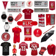 Liverpool FC Official Merch Christmas Birthday Gift Ideas Fans Family Friends