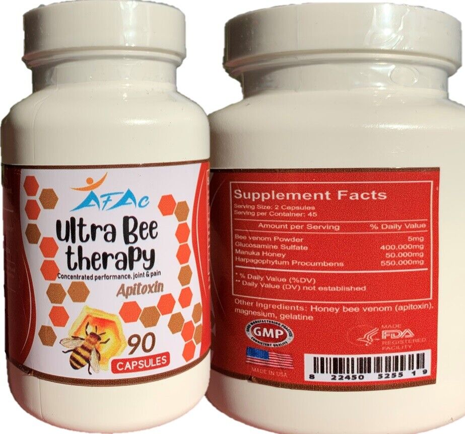 B-VENOM BEE MIRACLE anti-inflamatory Arthritis Pain abeemed bio bee therapy