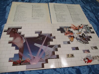 Pink Floyd , The Wall , 2 - LP - Album  von 1979 , Schallplatte , Kult ,  # 1272