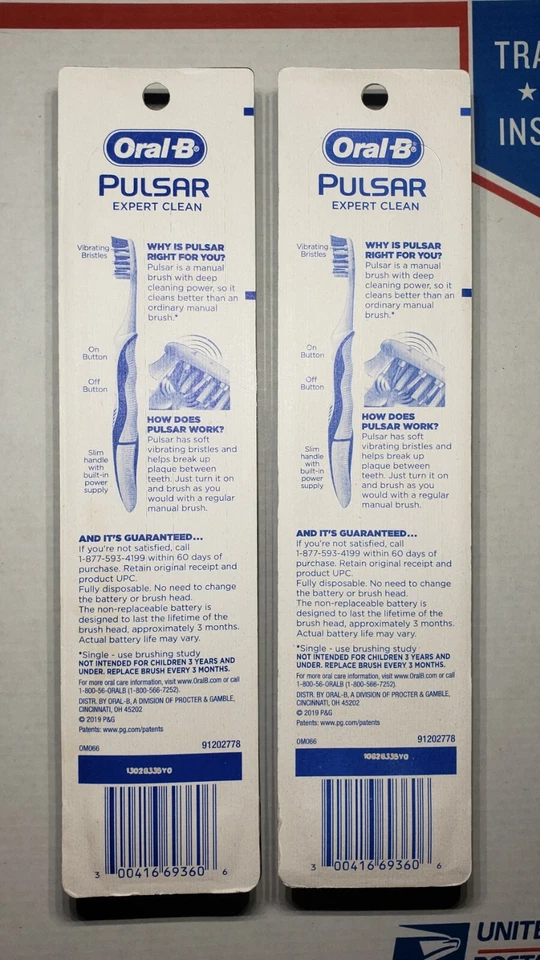 ¡Pack de 8! Oral-B Pulsar Expert Clean Soft Value Pack. 8 cepillos suaves. Foto 4 de 4