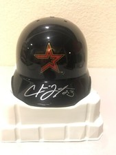 Chris Johnson Signed Houston Astros Mini Helmet Tristar