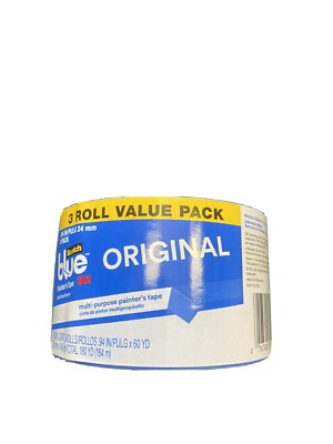 3m Scotch Blue 2090 Mehrzweck Malerband 24mm x 54,8m 3er Pack 