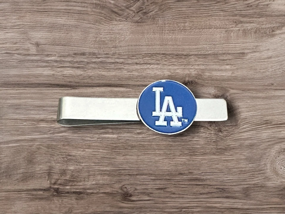 Gemelos, clip de corbata o juego completo de los Dodgers de Los Ángeles LA Foto 4 de 4