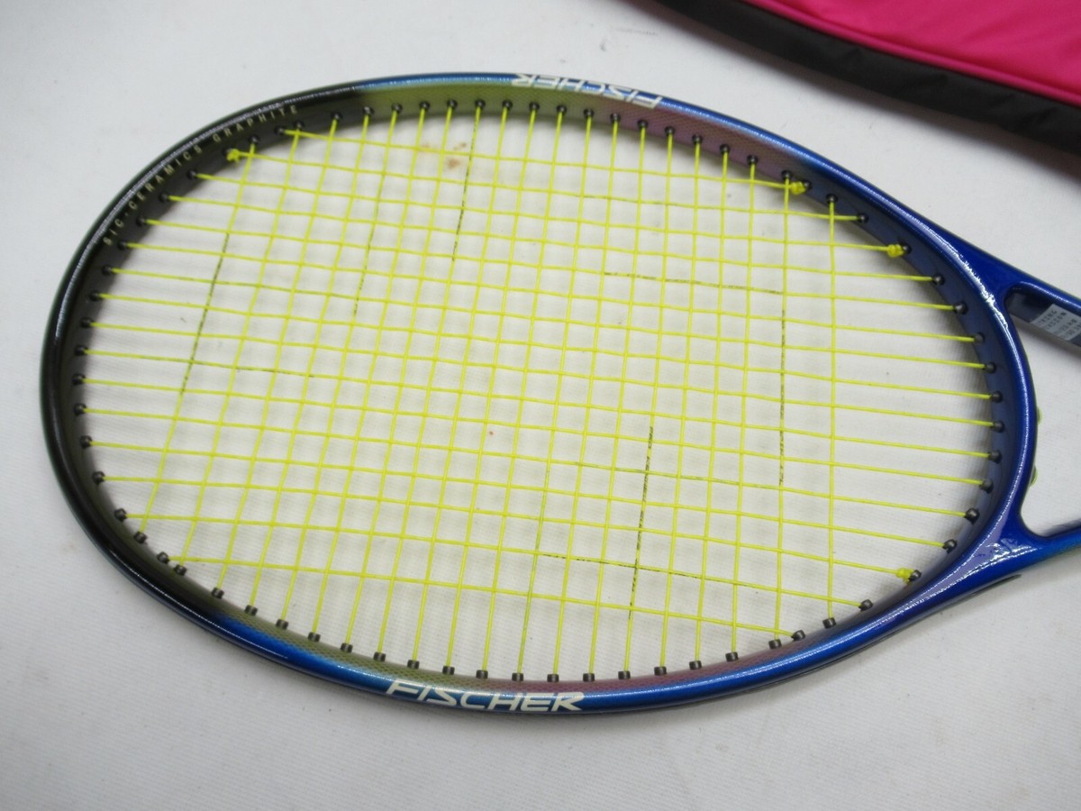 NOS* FISCHER VACUUM PRO 90 MIDSIZE TENNIS RACQUET (4 3/8