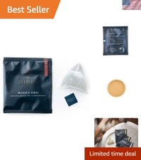 Certified Kosher Spiced Chai Tea Sachets Aromatic Assam Black Blend, 50 Count