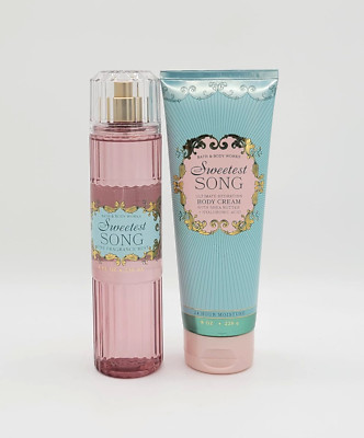 Bath & Body Works Sweetest Song Fine Fragrance Body Mist & Body