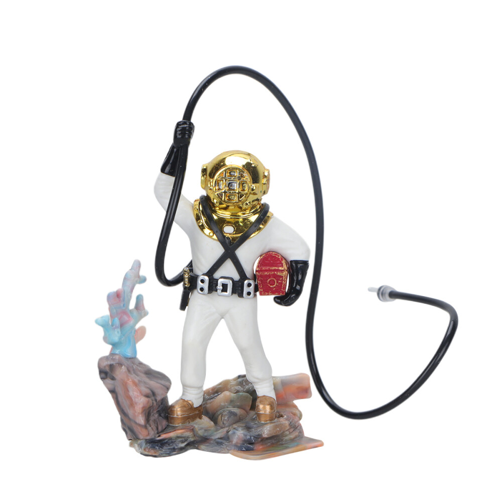 Scuba Diver for Aquarium Fish Tank Sea Turtle Bathroom Decor