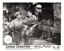 China Caravan Original Lobby Card Barry Nelson Keye Luke Vintage Truck 1942