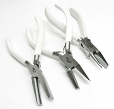 3 Pliers Set for Bending Forming Shaping Jewelry Making Wire Working H.D.6-1/4"