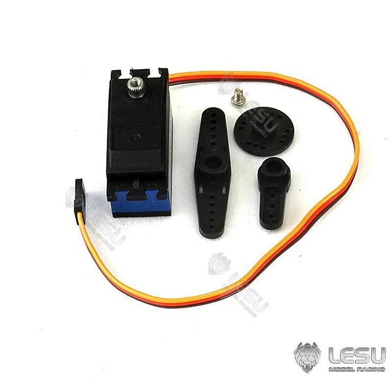 LESU 14KG Metal Gear Servo For DIY 1/14 RC Tractor Truck Car For TAMIYA Model - Image 2 of 4