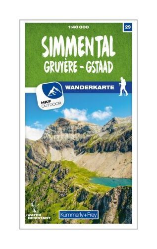 Thumbnail - Kümmerly+frey Karte Simmental / Gruyère - Gstaad Wanderkarte