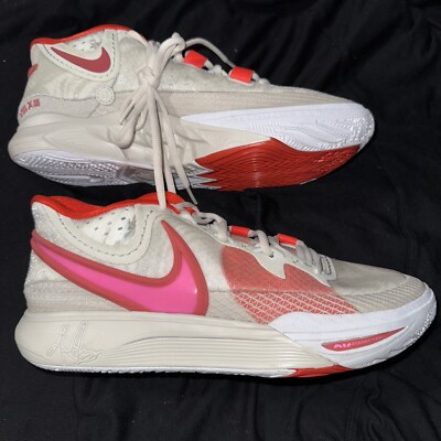 Size 11.5 - Nike Kyrie 8 Light Bone Picante Red