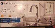 Glacier Bay Hemming Touchless Pull-Down Kitchen Faucet w/ Soap Dispenser
