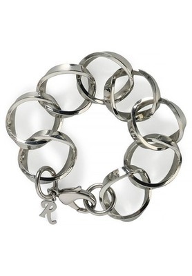 Raf Simons Linked Rings Chain Bracelet 221992460000082 33015298 [U]