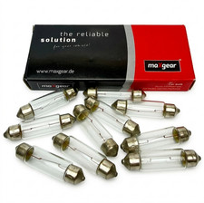 C10W SV8.5-8 41mm 12V 10W Glühlampe Birne Soffitte Auto Lampe Techline 10St.