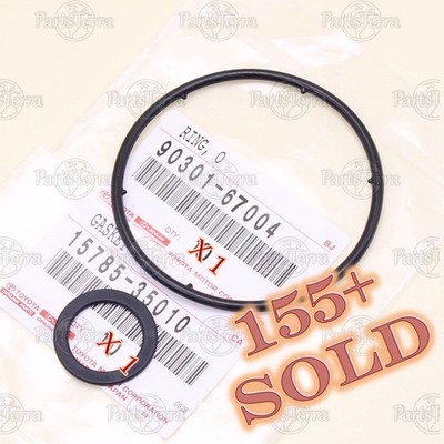 New Genuine OEM Toyota Engine Oil Cooler O-Rings Set 15785-35010 / 90301-67004