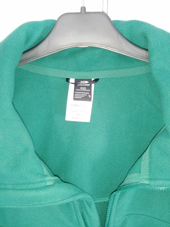 The North Face Glacier 1/2 Zip Fleece  Green XL Womens (New) - Image 2 of 4