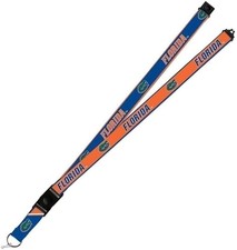Florida Gators Lanyard Keychain 2-sided Breakaway Clip University of