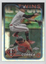 2024 Topps Chrome Logofractor Edition Carlos Correa #156 8we