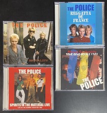 THE POLICE Live 1979-1983 Lot Of 4 CDs Germany, France, Houston STING