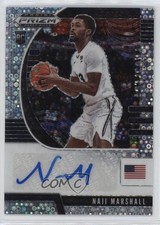 2020 Panini Prizm Draft Picks Prospect Fast Break Naji Marshall #PA-NA Auto 0qr0