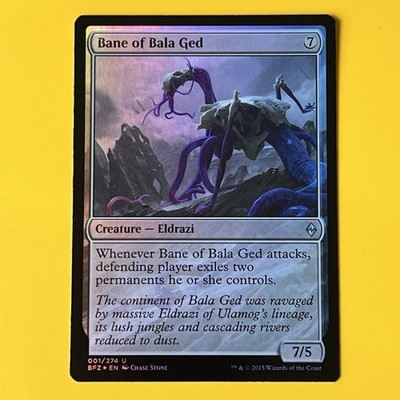 Bane of Bala Ged | Foil | U | 1 | Battle for Zendikar | Magic: The Gathering
