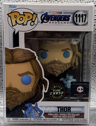 Funko Pop! Marvel Thor #1117 Chase Glows in the Dark Chalice Exclusive Protector