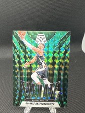 2024-25 Mosaic Giannis Antetokounmpo Elevate Green Mosaic #9 Bucks