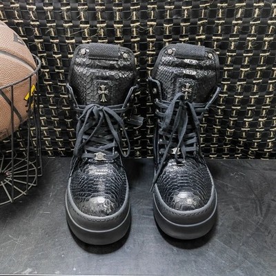 Rick Owens X Chrome Hearts Snake Skin Geos