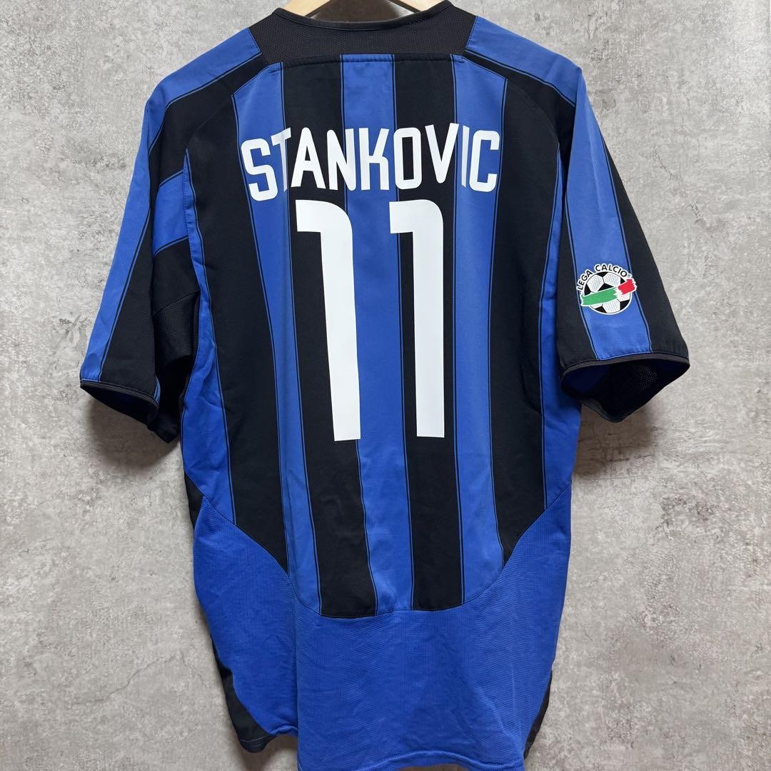 ウェア Nike 03/04 Inter Jersey L Nike Inter Milan 03/04 Stankovic Home Jersey Size L