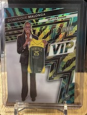 Dominique Malonga RC 2025 Panini National VIP Gold Pack Baja Tiger Prizm SP #RC2