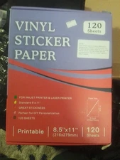 Vinyl Sticker Paper