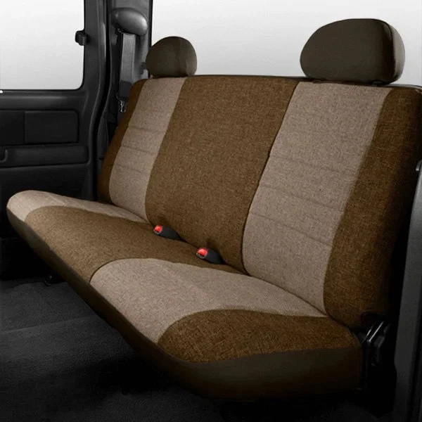 For Dodge Grand Caravan 08-10 Fia Series 2nd Row Mocha & Taupe Seat Covers Foto 2 de 4