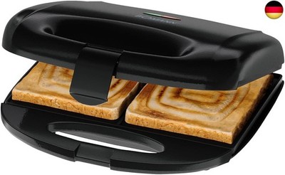 Bomann  Sandwichmaker | für viereckige Sandwichplatten | Sandwichtoaster mit A