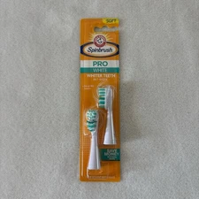 NWT Arm & Hammer Spinbrush Pro Clean Replacement Heads 2 Refills Toothbrush