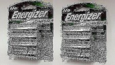 16 AA Energizer Rechargeable Battery mAh 2300 Brand New Sealed